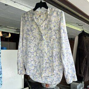 Floral Rebecca Taylor top 100% silk